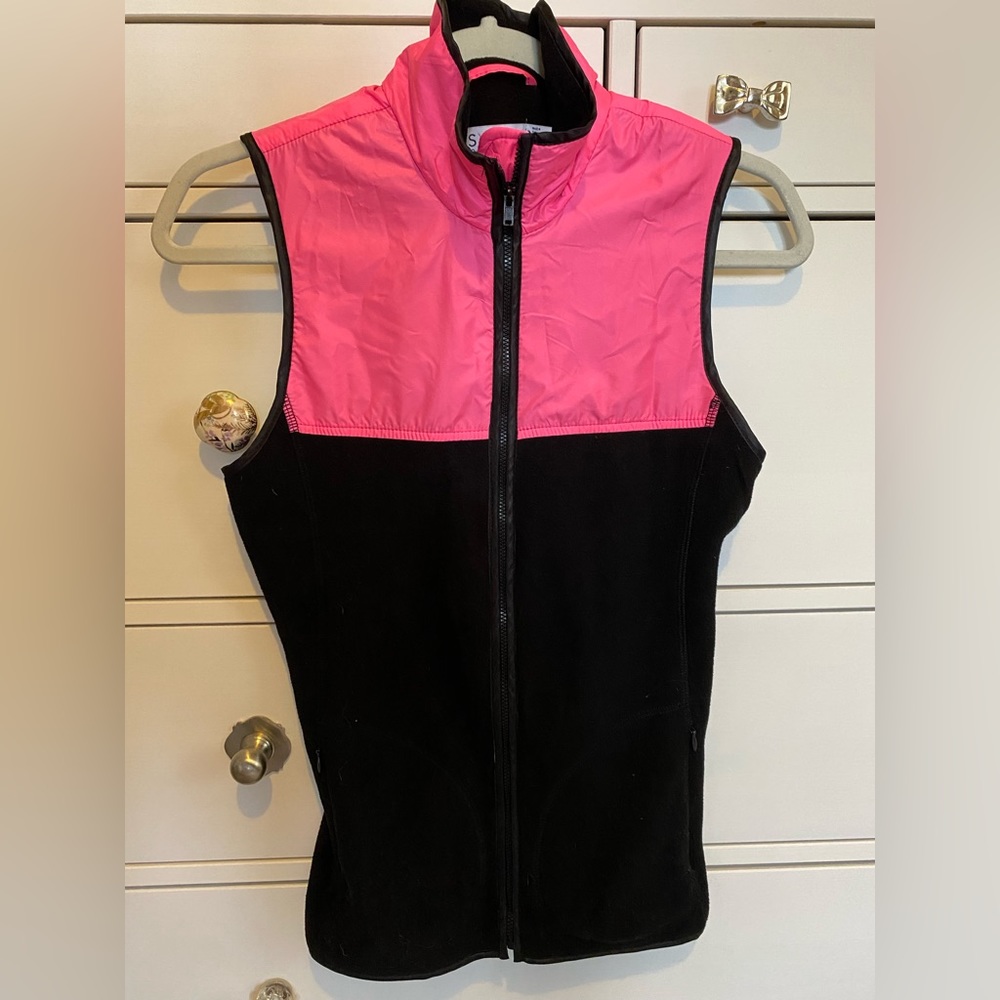 Victoria’s Secret fleece and reflective vest Size XS VSX